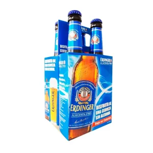 Cerveza Erdinger sin alcohol x fourpack