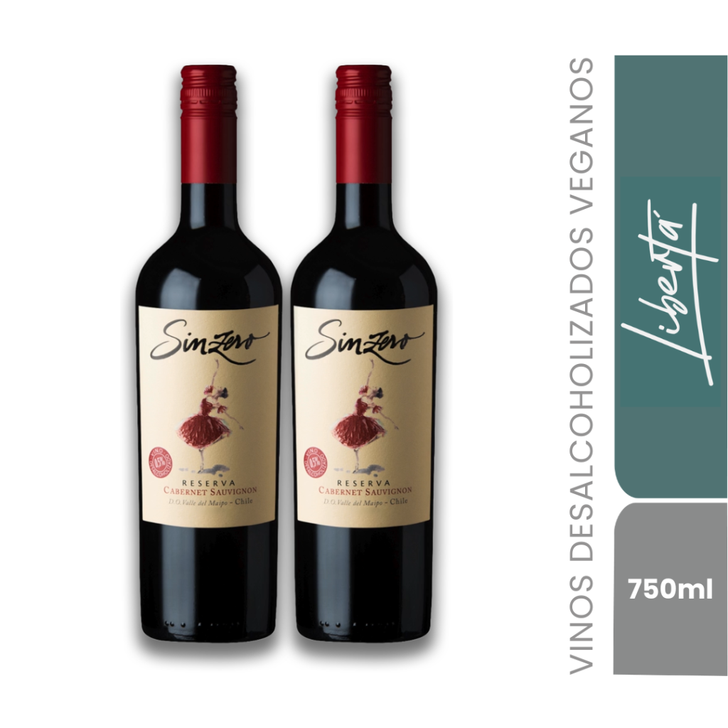 PROMOCION Sin Zero Cabernet Sauvignon 750ml x 2 unidades